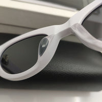 Small Oval Acetate Sunglasses Black Brand Designer Female Retro Shades For Women Fashion Sunglasses Girls Women Sun Glasses