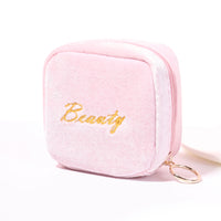 L-package Fashion Lipstick Case with Mirror Lip Balm Holder Portable Lipstick Bag for Outside Travel Cosmetic Pouch Beauty Lipstick Tubes Organizer Gift for Girl Ladies Women