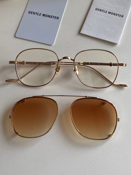 S-sunglasses Binjun 2021 Gentle Fashion Sunglasses for DIPLO - LONE WOLF with White round glasses case Polarized Clip On Driving Glasses Sunglasses Day Vision UV400 Lens Anti-radiation and anti-blue light optional myopia graded lens glasses