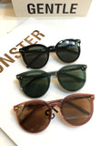 S-sunglasses Gentle Monster FLATBA Retro Mirror Designer Flat Lens Sunglasses EAST MOON