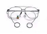 S-sunglasses R.e.n.o.n.e.r looper Vintage Retro Classic Unisex Sunglasses UV400 Protection