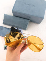 S-sunglasses F.O.R A.R.T‘S S.A.K.E casino Sunglasses for Women, Cat Eye Mirrored Flat Lenses Metal Frame Sunglasses UV400 62-16-145