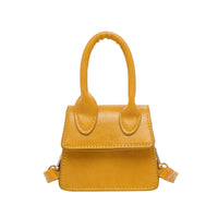 L-package Fashion Classic Mini Crossbody Bags Top Handle Clutch Handbags Square Leather Shoulder Handbag For Women's