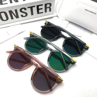 S-sunglasses Gentle Monster FLATBA Retro Mirror Designer Flat Lens Sunglasses EAST MOON