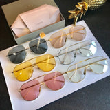 S-sunglasses F.I.X.X.A.T.I.V.E VINTAGE Square Classic Sunglasses Men Women UV400 60-16-140