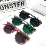S-sunglasses Gentle Monster FLATBA Retro Mirror Designer Flat Lens Sunglasses EAST MOON