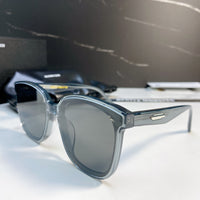 S-sunglasses Ready Stock Men Sunglasses UV400 Korean Sun Glasses For Jackie Black Square Acetate Flatba Frame With 99.9% UV Protected Black Zeiss Lenses Shades For Men Fashion Men's Eyewear Male