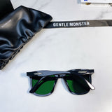 S-sunglasses Ready Stock Men Sunglasses UV400 Korean Sun Glasses For Jackie Black Square Acetate Flatba Frame With 99.9% UV Protected Black Zeiss Lenses Shades For Men Fashion Men's Eyewear Male