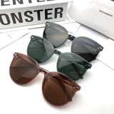 S-sunglasses Gentle Monster FLATBA Retro Mirror Designer Flat Lens Sunglasses EAST MOON