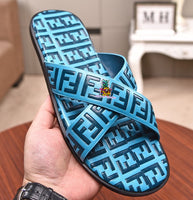 S-shoe Fendi Woman Summer Simple Home Indoor Men and Women's Slippers Cross with Lovers Bathroom Sandals EVA Antiskid Slippers Shoes Sandals Beach Flats Shoes Sandal Non-slip Flat Sandals