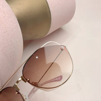 S-sunglasses F.O.R A.R.T‘S S.A.K.E casino Sunglasses for Women, Cat Eye Mirrored Flat Lenses Metal Frame Sunglasses UV400 62-16-145