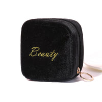 L-package Fashion Lipstick Case with Mirror Lip Balm Holder Portable Lipstick Bag for Outside Travel Cosmetic Pouch Beauty Lipstick Tubes Organizer Gift for Girl Ladies Women