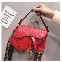 P-package Saddle Shoulder Bag for Women Fashion Small Top Handle Handbag Crossbody Handbag Purse