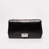 L-package Women's Genuine Leather Quilted Chain Bag Shoulder Handbags Purse flap bag Calfskin Eyele Tweed Silver Tone Metal