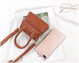 L-package Fashion Classic Mini Crossbody Bags Top Handle Clutch Handbags Square Leather Shoulder Handbag For Women's