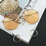 S-sunglasses R.e.n.o.n.e.r looper Vintage Retro Classic Unisex Sunglasses UV400 Protection