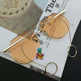 S-sunglasses R.e.n.o.n.e.r looper Vintage Retro Classic Unisex Sunglasses UV400 Protection