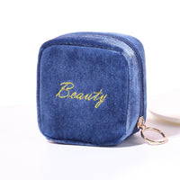 L-package Fashion Lipstick Case with Mirror Lip Balm Holder Portable Lipstick Bag for Outside Travel Cosmetic Pouch Beauty Lipstick Tubes Organizer Gift for Girl Ladies Women