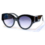 New Fashion Sunglasses Female Oversized Luxury Cat's Eye Sun Glasses High-End Designer Ladies Eyeglasses