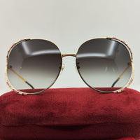 Aesthetic LIGHTER Big Frame Round Sunglasses For Women Retro Pink Fashion Girl Gafas Brand Designer Shades For Sun Glasses UV400