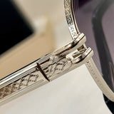 Germany Luxury Titanium Sunglasses Avant-grade Steampunk Eyeglasses Uv400 Top-notched Men Classical Designer Glasses for Women