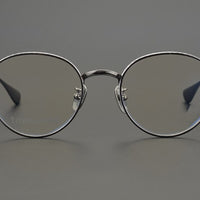 High Quality Round Glasses Frame Titanium Alloy Female Myopia Glasses Frame Men Frame Retro US Designer Brand