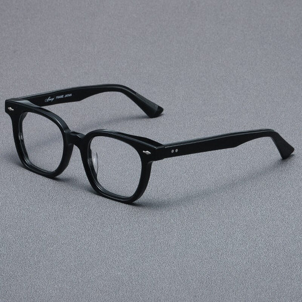 Jacques NN-36 High Quality Men Women Glasses Retro Vintage Rectangular Acetate myopia   glasses for male female