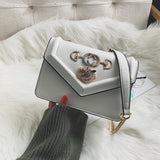 L-package 20-14-7cm Women Purses and Handbags Top Handle Satchel Shoulder Bags Messenger Tote Bag For Ladies