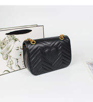 L-package GC Marment Style 446744 Woman Shoulder Bag Crossbody Lattice Leather Purse matelassé mini bag