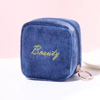 L-package Fashion Lipstick Case with Mirror Lip Balm Holder Portable Lipstick Bag for Outside Travel Cosmetic Pouch Beauty Lipstick Tubes Organizer Gift for Girl Ladies Women