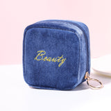 L-package Fashion Lipstick Case with Mirror Lip Balm Holder Portable Lipstick Bag for Outside Travel Cosmetic Pouch Beauty Lipstick Tubes Organizer Gift for Girl Ladies Women