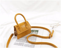 L-package Fashion Classic Mini Crossbody Bags Top Handle Clutch Handbags Square Leather Shoulder Handbag For Women's