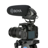 E-electronic Xinpu BOYA BY-BM3031 Video On-Camera Mic PAD Switch Microphone for DSLR Cameras Audio Recorders