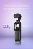 E-electronic XINPU Feiyu Pocket 3-Axis Pocket Gimbal Camera Stabilizer 4K HD 120° Wide Angle Built-in Wi-Fi control Attachable to Smartphone