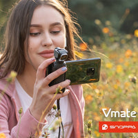 E-electronic XINPU Snoppa Vmate 3-Axis Handheld Gimbal 4K Camera 200Mbps High Bitrate Video Record 118g Microphone WiFi 90° Rotating Lens VS Fimi