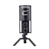 E-electronic XINPU New Comica STM-USB Versatile Studio-Quality USB Cardioid Condenser Microphone for Games Streaming Broadcast YouTube Video Recording