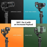 E-electronic XINPU FeiyuTech Feiyu G6 Max 3-Axis Handheld Gimbal Stabilizer for SONY Canon Mirrorless Pocket Action Camera GoPro Hero 8 7 6 5 phone