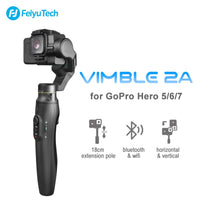 E-electronic XINPU FeiyuTech Feiyu Vimble 2A Action Camera Gimbal Handheld Stabilizer with 180mm Extension Pole for Gopro Hero 6 7 8
