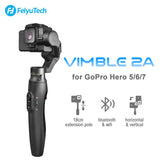 E-electronic XINPU FeiyuTech Feiyu Vimble 2A Action Camera Gimbal Handheld Stabilizer with 180mm Extension Pole for Gopro Hero 6 7 8