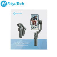E-electronic XINPU FeiyuTech Vlog Pocket 2 MINI Handheld Smartphone Gimbal Stabilizer selfie stick for iPhone 11 XS XR iphone 8 7, HUAWEI P30 pro
