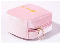 L-package Fashion Lipstick Case with Mirror Lip Balm Holder Portable Lipstick Bag for Outside Travel Cosmetic Pouch Beauty Lipstick Tubes Organizer Gift for Girl Ladies Women