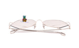S-sunglasses Oversized Round Metal Pearl nose pads for t.h.e o.w.n.e.r Neo