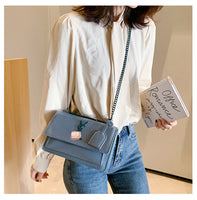 L-package 22-14-10cm Women Purse Clutch Small Crossbody Shoulder Bag with Chain Strap