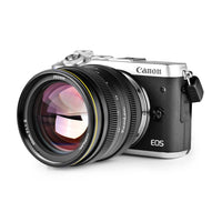 Kamlan 50mm F1.1 II APS-C Large Aperture Manual Focus Lens Standard fixed focus APS-C frame mirrorless lens for NEX for EOS-M for FUji M4/3 Cameras