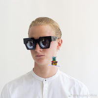 S-sunglasses MANGA GIRL RED Fashion and antique Glasses for P.e.r.c.y L.a.u KINGSMAN