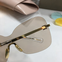 S-sunglasses F.I.X.X.A.T.I.V.E BOBOSNAP Women's Flat Top Large Square Frame Oversize Sunglasses 64-20-135