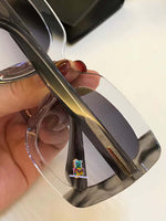S-sunglasses Mens Sunglasses Mirrored Retro Large Oversized Square Designer Eyewear for T.O.M F.O.R.D TF0580