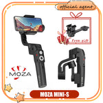 E-electronic XINPU Moza Mini S MINI MX 3-Axis Foldable Pocket-Sized Handheld Gimbal Stabilizer for iPhone X Smartphone GoPro VS MINI MI Isteady x