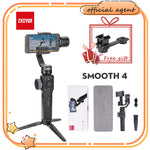 XINPU ZHIYUN Smooth 4 3-Axis Phone Gimbals Handheld Stabilizers for Smartphones iPhone/Samsung/Huawei/Xiaomi/Action Camera
