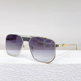 Pure Titanium Luxury Sunglasses 54Z Square Silver Eyeglasses Men Fashion Optical Uv400 Original Quality Eyewear with case